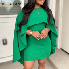 Vestido Curto Verde Ref 0362 - comprar online
