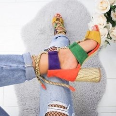 Sandália multicolor - comprar online