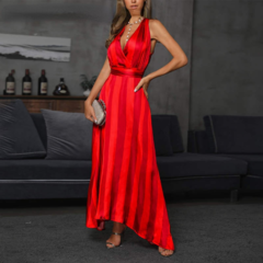 Vestido Longo Vermelho Ref 0425 - comprar online