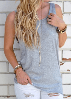 Blusa detalhe nas costas Ref 267 - comprar online