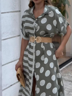 Vestido Midi Adriana DC 1663 - comprar online