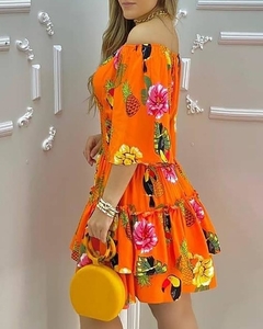 Vestido Ciganinha Estampado ref 5040 na internet