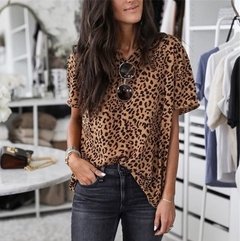 Blusa Estampa Animal Print Ref 2070