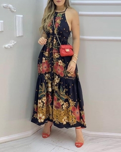 Vestido Longo com Estampa Floral Ref 4057 na internet