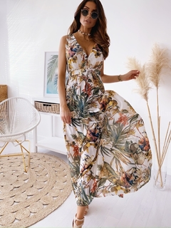 Vestido Longo Estampado Ref 9266 - Divino Charme