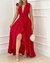 Vestido Longo Vermelho Ref 9496