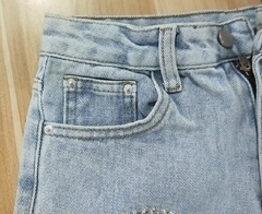 Short Jeans Com Strass Ref 2993 na internet