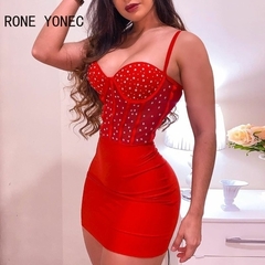 Vestido Curto Vermelho Ref 9163 - comprar online