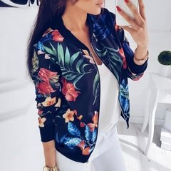 Jaqueta Bomber Floral Ref 2103 - Divino Charme