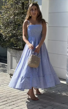 Comprar vestido store listrado