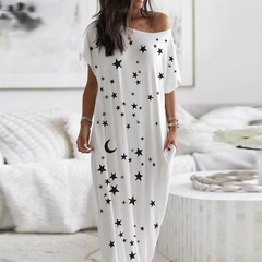 Imagem do Vestido Estampa de Estrelas Ref 2732