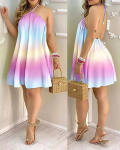 Vestido Colorido Soltinho Ref 0868 - comprar online