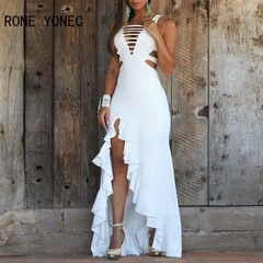 Vestido Longo Branco Ref 0163