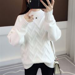 Suéter feminino gola redonda térmico DC 744 - comprar online