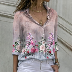 Camisa Estampa Floral Ref 0940