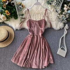 Vestido Veludo Ref  2156 - comprar online