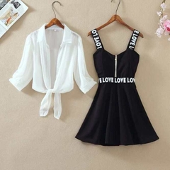 Conjunto Camisa e Vestido Love Ref 2159 na internet