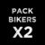 PACKS CALZAS BIKERS x2 unidades A ELECCIÓN