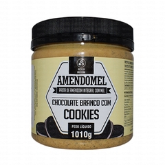 AMENDOMEL CHOCOLATE BRANCO COM COOKIES (1010G) THIANI ALIMENTOS