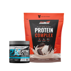 KIT PROTEIN COMPLEX 900G + CREATINE DOUBLE FORCE 150G