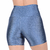 Short Curto Fitness Cirrê Cós Alto Azul Petróleo Summer Soul - Summer Soul