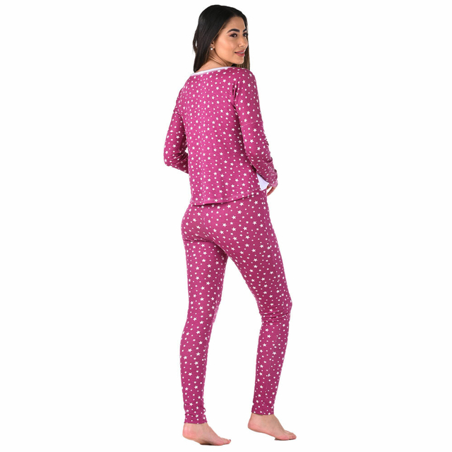 Pijama Feminino Inverno Adulto Longo