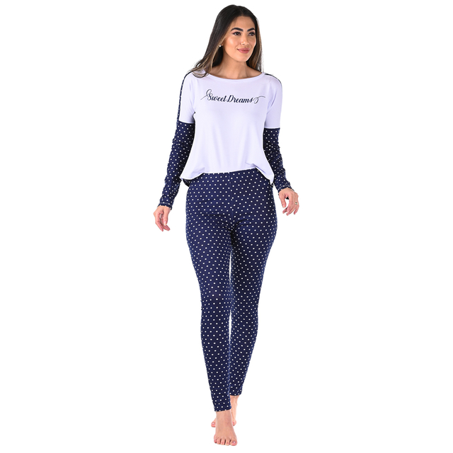 Pijama Feminino Inverno Adulto Longo