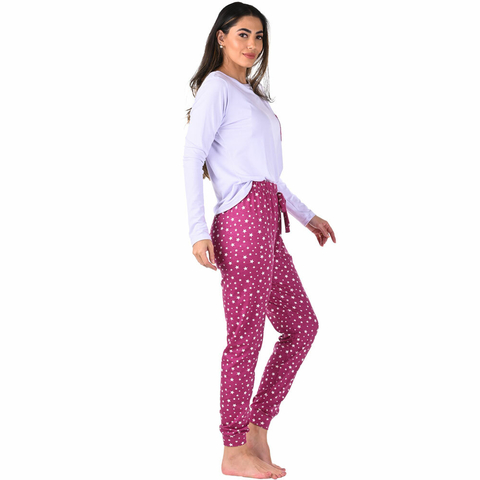 Pijama Feminino Inverno Adulto Longo