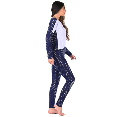 Pijama Feminino Inverno Adulto Longo