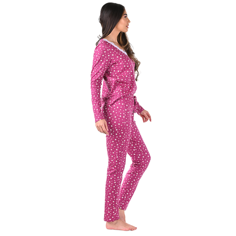 Pijama Feminino Inverno Adulto Longo