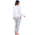 Pijama Feminino Inverno Adulto Longo Summer Soul - Floral Azul