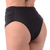 Calcinha de Biquíni Hot Pants Franzido Lateral Preto - comprar online