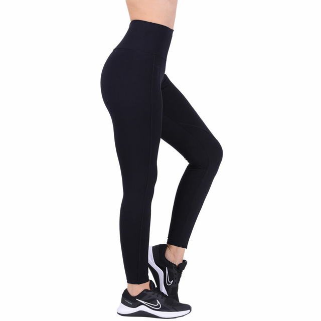 Calça Legging Montaria Cós Alto Suplex Preto