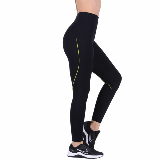 Calça Legging Fitness Suplex Cós Alto Preta