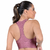 Top Cropped Fitness Cirrê Com Bojo Removível Rosa Matte Summer Soul