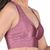 Top Cropped Fitness Cirrê Com Bojo Removível Rosa Matte Summer Soul