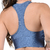 Top Cropped Fitness Cirrê Com Bojo Removível Azul Petróleo Summer Soul