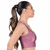 Top Cropped Fitness Cirrê Com Bojo Removível Rosa Matte Summer Soul