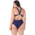 Maiô Plus Size Com Bojo Frente Única Liso Azul Marinho - comprar online