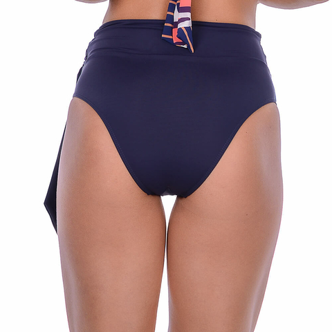Calcinha de Biquíni Hot Pants com Amarração Azul Marinho Summer Soul - comprar online