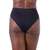 Calcinha de Biquíni Hot Pants Lisa Preta - comprar online