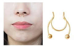 Falso Septum Piercing Bull