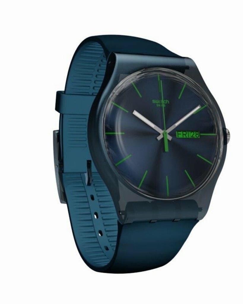 Reloj swatch azul hotsell