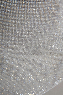 S0591 - TUL CON GLITTER - Sole Silva Telas de Novias ~ Bridal Fabrics