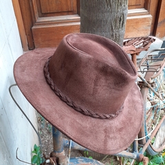 Sombrero Cuero Nobuk Australiano Lagomarsino en internet