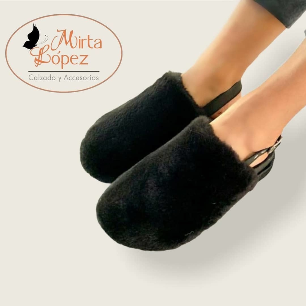 Sandalias cheap de peluche