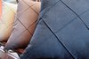 Capa de almofada suede COM NERVURAS - cores diversas