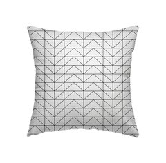 Capa de almofada - New Grid - Arames - fundo branco