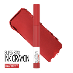 Batom Matte Maybelline Super Stay Ink Crayon - loja online