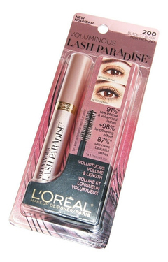 Máscara Para Cílios L'oréal Paris Voluminous Lash Paradise A Prova D'água 0.25 Fl Oz Cor Blackest Black - comprar online